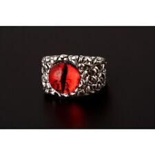 Bague Homme chevalière Oeil de dragon, Réglable pour toutes tailles de doigt