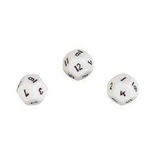Cube À 12 Faces - Dodécaèdre - W12 - Blanc