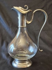 Aiguière pour vin en cristal