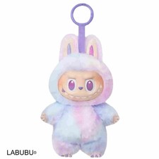 NEWS BB ANGELL PORTE CLES Peluche Labubu GENERATION V3  MODEL 16 CM bleu rose