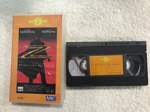 Masque zorro vhs antonio - zorro,