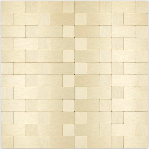Mosaïque métal aluminium - métal,
