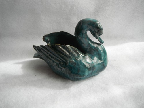 Ancien cygne céramique - en,