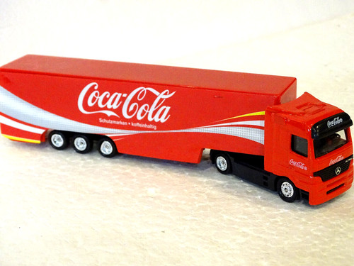 Camion mercedes semi remorque - camion, semi-remorque
