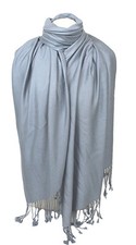 Argent Haute Qualité Pashmina