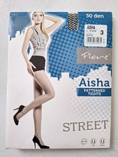 FIORE COLLANT FANTAISIE 30 DEN TAILLE 3 MODELE AISHA COULEUR WHITE