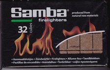 LOT DE 8 X 32 CUBES ALLUME-FEU