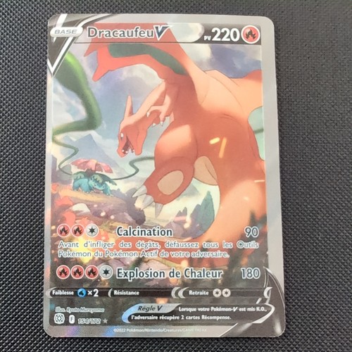Carte pokémon dracaufeu - carte,
