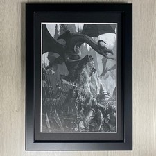 Art des elfes - sombres, encadré