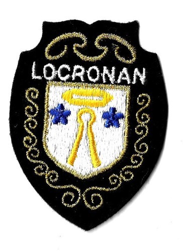 Locronan écusson tissu - locronan,