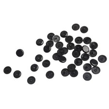 Bouton Pince 20 Paires Arrêt de Boucle Ceinture Sécurité Pour Bouchon Kit Noir