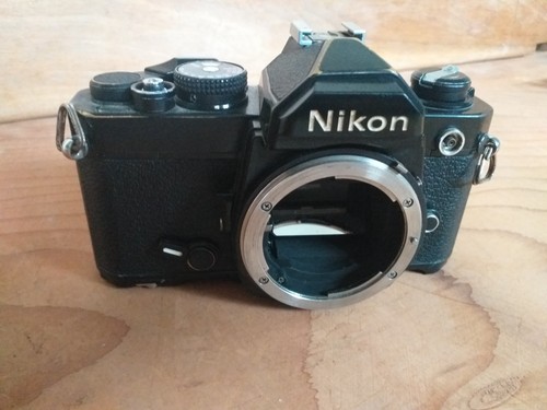 Nikon black reflex 35mm - black, fm