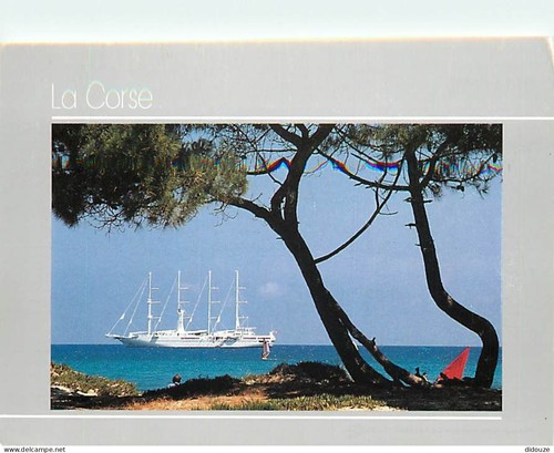 Carte postale corse - carte,