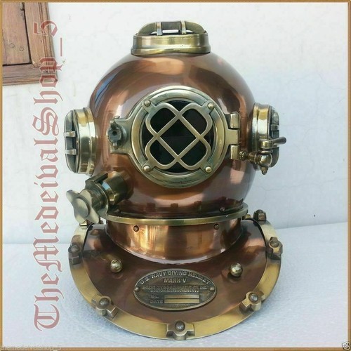 Casque plongée vintage us - plongée,