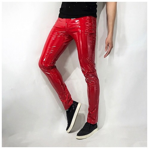 Hommes cuir pantalon - hommes, pu