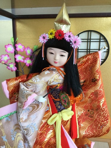 Vintage japanese geisha doll - vintage,