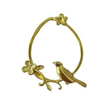 2 Bright Gold Bird Flower