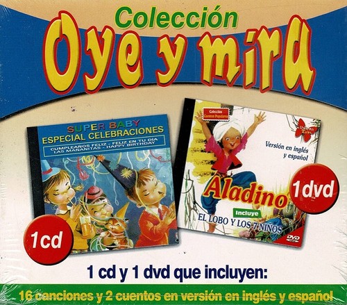 Oye mira dvd aladino - oye, cd