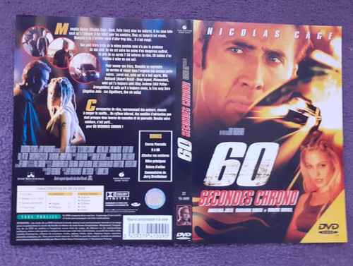 Jaquette dvd 60 secondes - dvd,