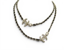 COLLIER CHANEL SAUTOIR LOGO CC