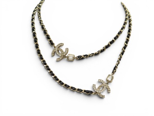 Collier chanel sautoir logo - chanel, cc