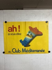 Rare affiche ancienne - , club