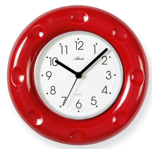 Pendule murale ronde - , en