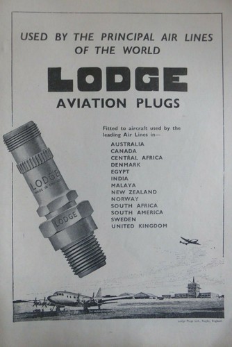 1949 pub lodge aviation plug - pub,