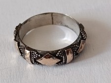 Bague Argent Massif & Vermeil Taille 56 - 4,3 g Bijoux