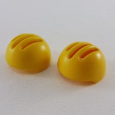 5418 Playmobil Lot de 2 Casques Jaunes Vélo ou Skate Enfant