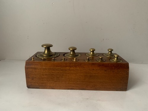 Ancienne boite poids en - boite,