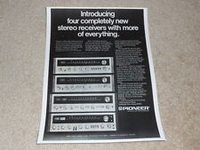 Pioneer Récepteur Ad, 1975, SX-828, SX-727, SX-626, SX-525, Articles, Info, 1 Pg