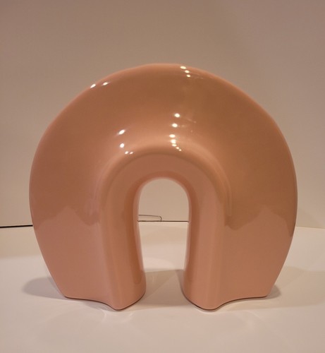 Haeger 1980 art deco pink - 1980's,