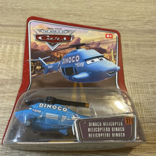 Mattel cars dinoco - mattel, helicopter