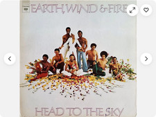 lp.earth wind and fire,head to th sky-1973-made in usa.album vinyle ex.exellent