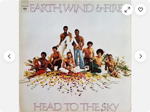 Earth wind and fire - lp.earth, fire,head