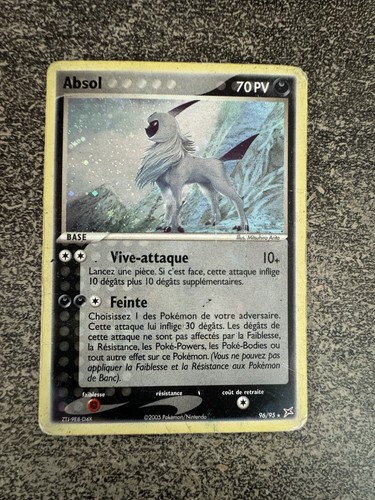 Absol holo pokémon 95 - absol,