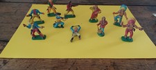lot figurines Western Farwest cowboys, indiens  CLAIRET (no STARLUX)
