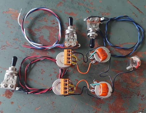 Epiphone 1275 wiring harness - g-1275,
