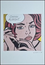 Roy Lichtenstein Ohhh Alright