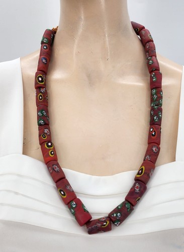 Collier ancien perles - collier,