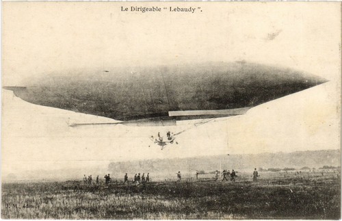 Aviation lebaudy airship - pc,