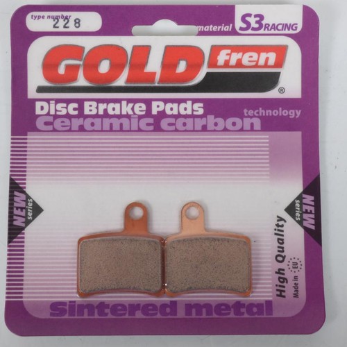 Plaquette frein gold fren - de,