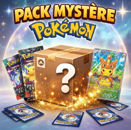 Pack mystère pokémon - 🎁,