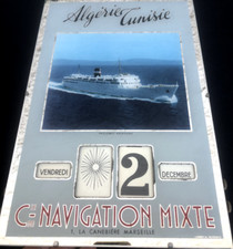 calendrier perpetuel compagnie de navigation mixte algerie tunisie