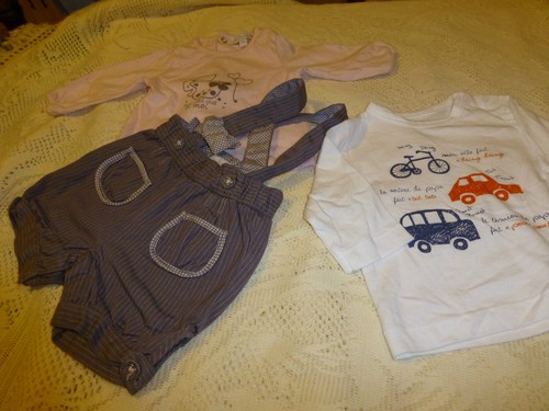 Lot layette neuves - =layette, 3mois