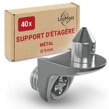 taquet etagere 5mm avec téton