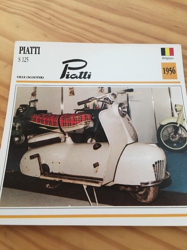 Piatti scooter 125 1956 - piatti,