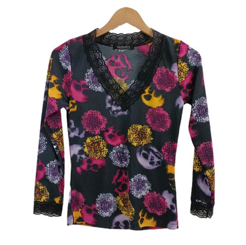 Hysterics skull print shirt - skull,