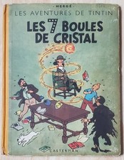BD TINTIN LES 7 BOULES DE